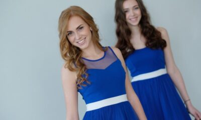 Achieve Elegance with Chic Blue Formal Dresses and Redken Professional Hair Care for All Hair Types