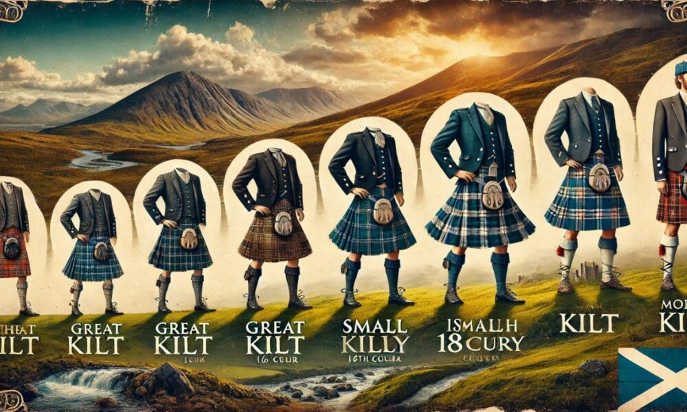 Scottish traditional kilt a cultural icon