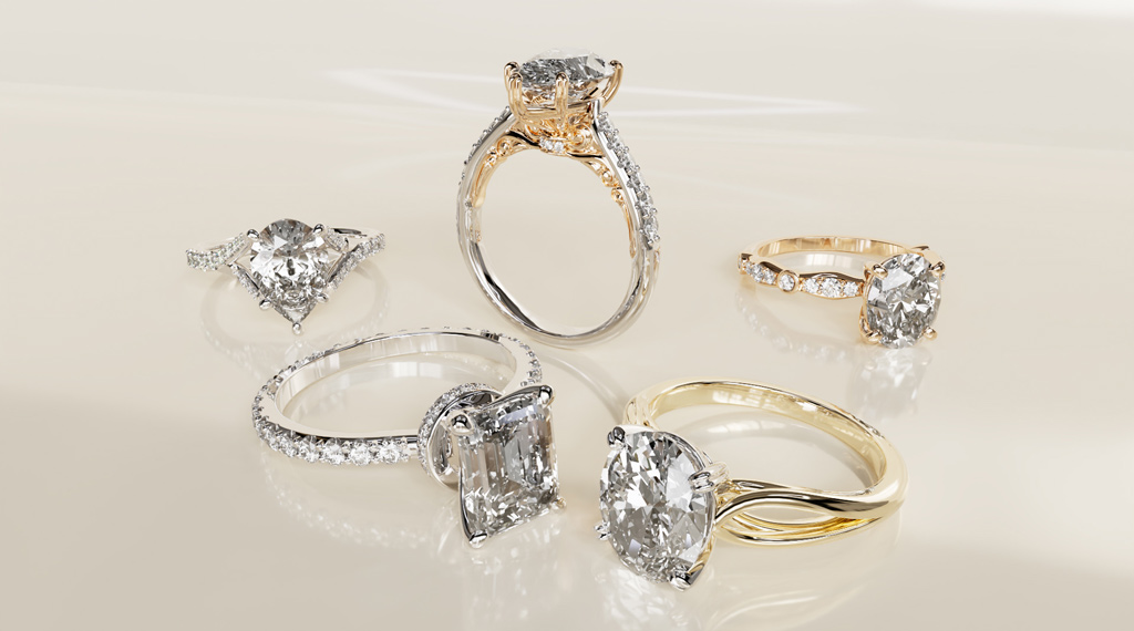 The Allure of Moissanite: A Sparkling Gem for Engagement Rings