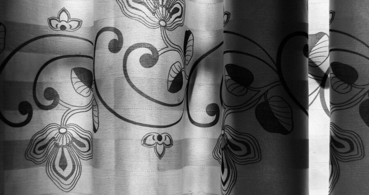 34×84 Patterned Blackout Curtains