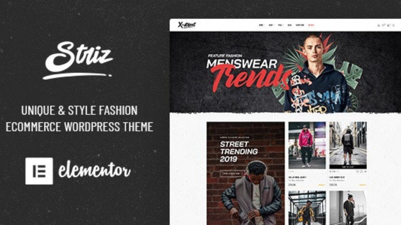 Striz - fashion ecommerce wordpress theme free download