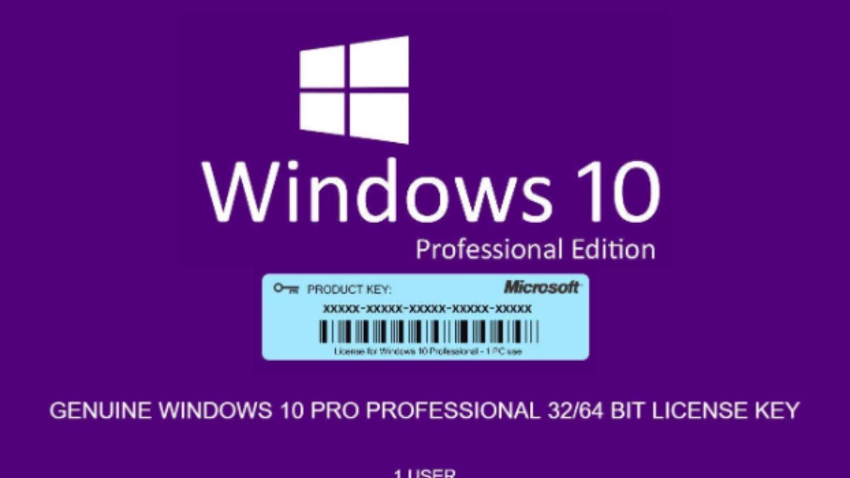 Windows 10 Pro License