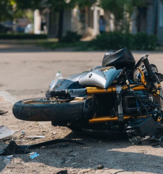 Can You File a Claim If Road Conditions Caused Your Motorcycle Crash?